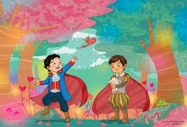 cuento Hermano alegre