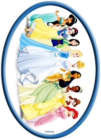 Dibujos Disney para imprimir Princesas