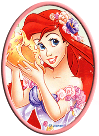 Dibujos Disney para imprimir princesa Ariel