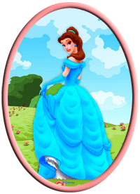 Dibujos Disney para imprimir La Bella