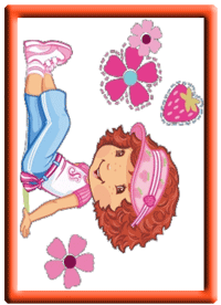 Dibujo de Fresita Tarta de Fresa para imprimir 3