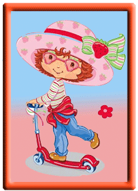 Dibujo de Fresita Tarta de Fresa para imprimir 6