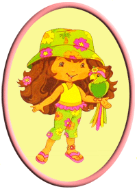 Dibujo de Fresita Tarta de Fresa para imprimir 7