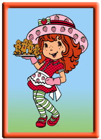 Dibujo de Fresita Tarta de Fresa para imprimir 12