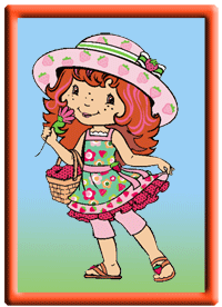 Dibujo de Fresita Tarta de Fresa para imprimir 15