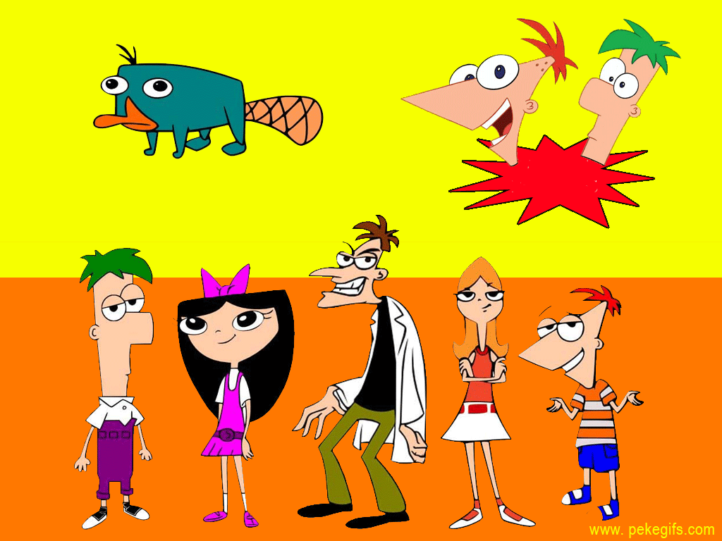 fondo de pantalla Phineas y Ferb