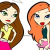 Colorear Las Bratz Sasha y Yasmin