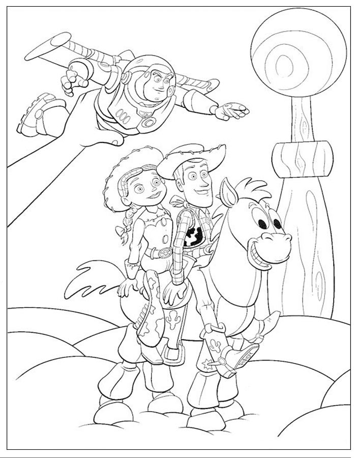 Dibujo para colorear Toy Story 3 Dibujo 7