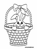 Dibujo para colorear la Pascua