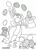 Dibujo para colorear la Pascua