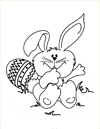 Dibujo para colorear la Pascua