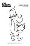 Dibujo para colorear Las aventuras de Peabody y Sherman. Peabody solo