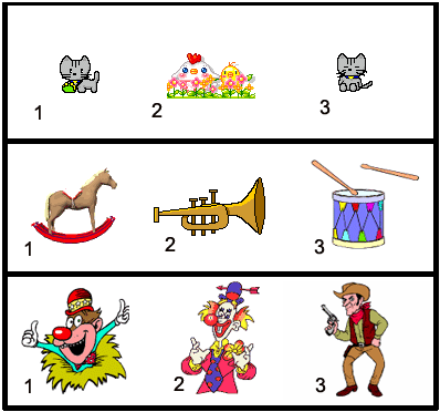 1) Sol; 2) Sol; 3) Luna