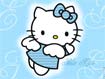 Puzzle de Hello Kitty azul