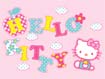 Puzzle de Hello Kitty letras