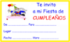 targeta invitacin cumpleaos conejo